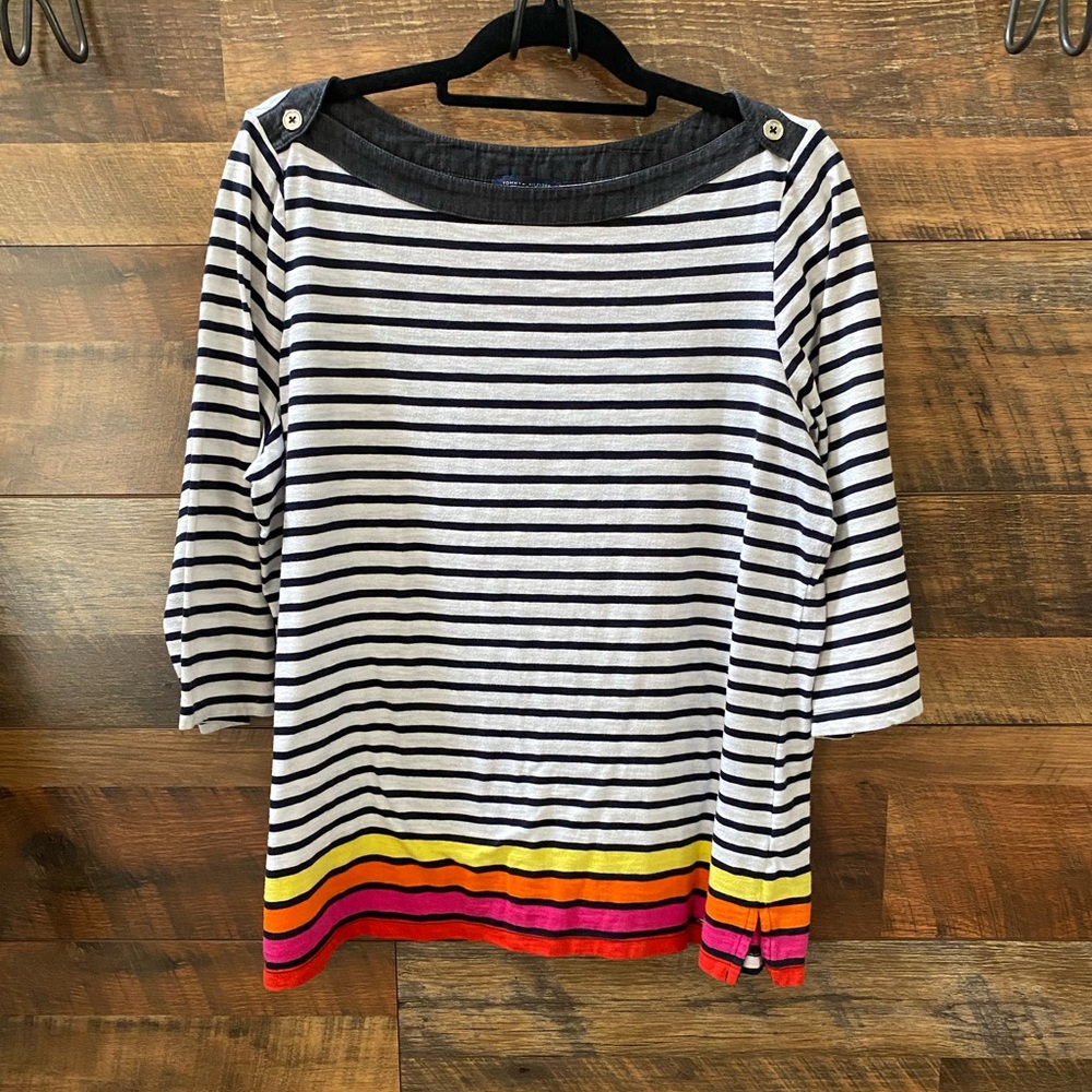 Tommy Hilfiger 3/4 length sleeve in 1X